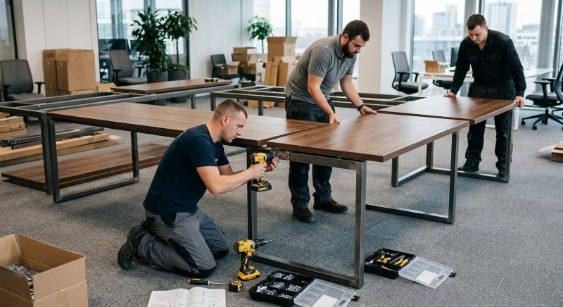 Conference Table Assembly in Denver, CO