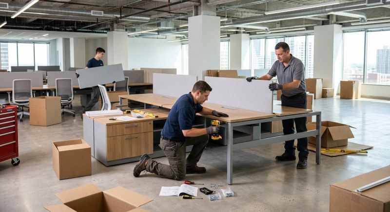 Conference Table Assembly in Alpharetta, GA