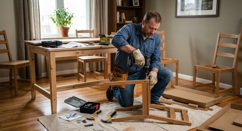 Game Table Assembly in Olathe, KS