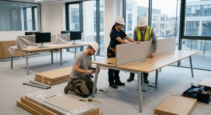Standing Desk Assembly in Littleton, CO