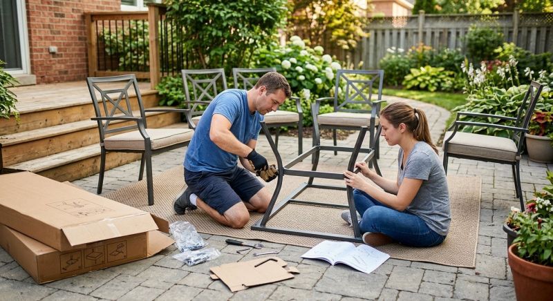 Deck Chair Assembly in Olathe, KS