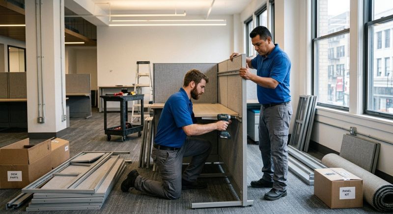 Standing Desk Assembly in Littleton, CO